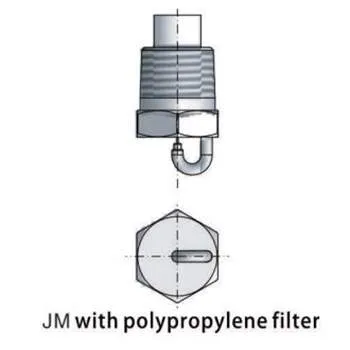 jm with polypropylence filter