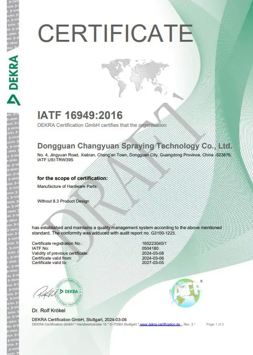 22 ISO9001 certificate